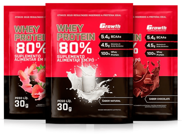 DOSE WHEY PROTEIN CONCENTRADO 30GR – GROWTH SUPPLEMENTS