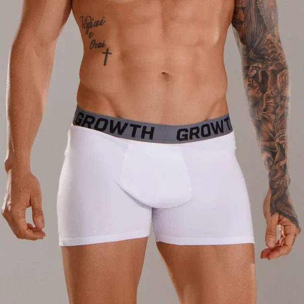 CUECA BOXER BRANCA GROWTH PREMIUM – GROWTH SUPPLEMENTS
