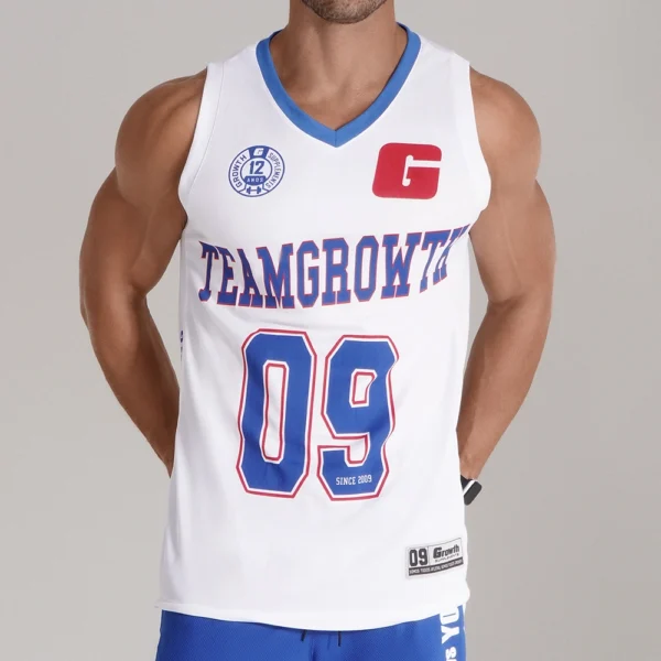 REGATA BASQUETE BRANCA TEAM GROWTH 09 – EDIÇÃO ESPECIAL