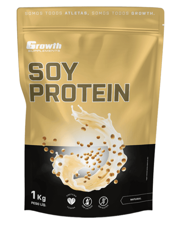 SOY PROTEIN PROTEÍNA ISOLADA DE SOJA (SABOR NATURAL) 1KG – GROWTH SUPPLEMENTS